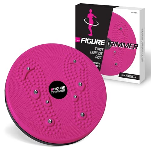 Figure Trimmer Core Abs Twister Board - Waist Sculptor Twister Board für Rumpf- und Bauchmuskelübungen - Waist Twisting Disc, Dizzy Disc Twist Board für Schlankheitstraining mit 8 Magneten Figure Trimmer Core Abs Twister Board - Waist Sculptor Twister Board für Rumpf- und Bauchmuskelübungen - Waist Twisting Disc, Dizzy Disc Twist Board für Schlankheitstraining mit 8 Magneten von Figure Trimmer