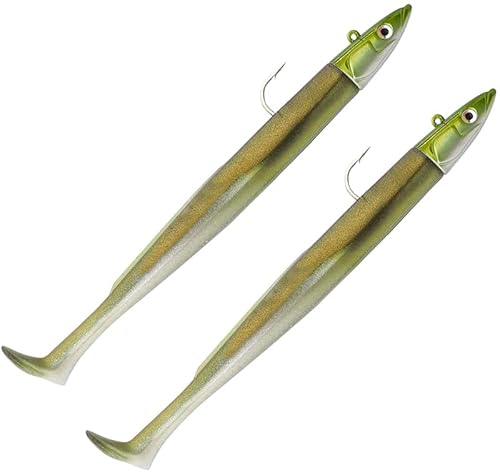 Fiiish Double Combo Offshore Crazy Paddelschwanz Nr. 1–10 cm – 10 g – Kaki – CPT6028 von Fiiish