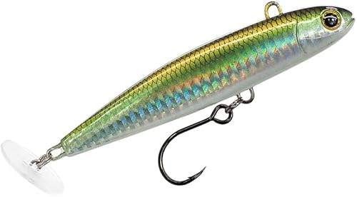 Fiiish Power Tail Saltwater Fast - 8cm - 35g - Silver Green Glow - PWT830 von Fiiish