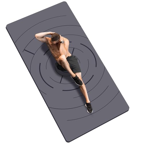 Fiita Yogamatte Lang und Breit 200x100cm Dick 6mm/12mm TPE Sportmatte Fitnessmatte rutschfest für Pilates Gym Training Workouts Abriebfest Desinfizierbar Mit Schuhen Benutzbar Fiita Yogamatte Lang und Breit 200x100cm Dick 6mm/12mm TPE Sportmatte Fitnessmatte rutschfest für Pilates Gym Training Workouts Abriebfest Desinfizierbar Mit Schuhen Benutzbar von Fiita