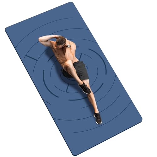 Fiita Yogamatte Lang und Breit 200x100cm Dick 6mm/12mm TPE Sportmatte Fitnessmatte rutschfest für Pilates Gym Training Workouts Abriebfest Desinfizierbar Mit Schuhen Benutzbar Fiita Yogamatte Lang und Breit 200x100cm Dick 6mm/12mm TPE Sportmatte Fitnessmatte rutschfest für Pilates Gym Training Workouts Abriebfest Desinfizierbar Mit Schuhen Benutzbar von Fiita