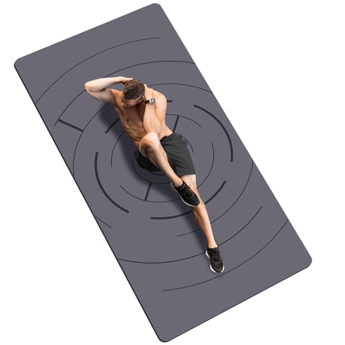 Fiita Yogamatte Lang und Breit 200x100cm Dick 6mm/12mm TPE Sportmatte Fitnessmatte rutschfest für Pilates Gym Training Workouts Abriebfest Desinfizierbar Mit Schuhen Benutzbar Fiita Yogamatte Lang und Breit 200x100cm Dick 6mm/12mm TPE Sportmatte Fitnessmatte rutschfest für Pilates Gym Training Workouts Abriebfest Desinfizierbar Mit Schuhen Benutzbar von Fiita