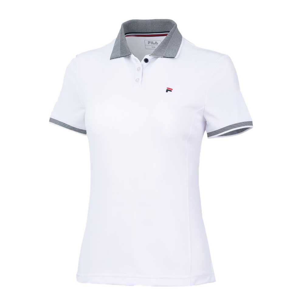 Fila Sport Emma Short Sleeve Polo Weiß L Frau von Fila Sport