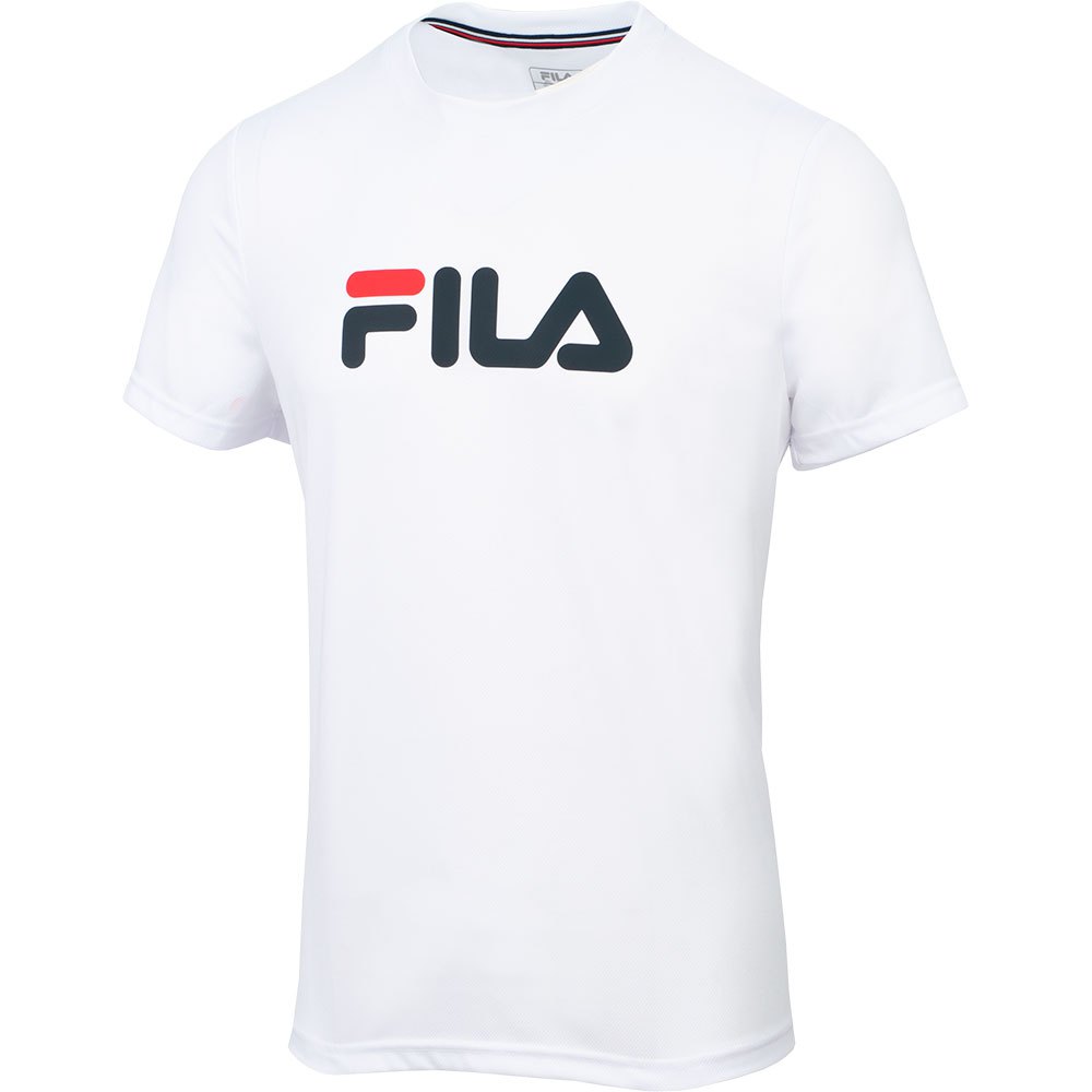Fila Sport Logo Short Sleeve T-shirt Weiß 2XL Mann von Fila Sport