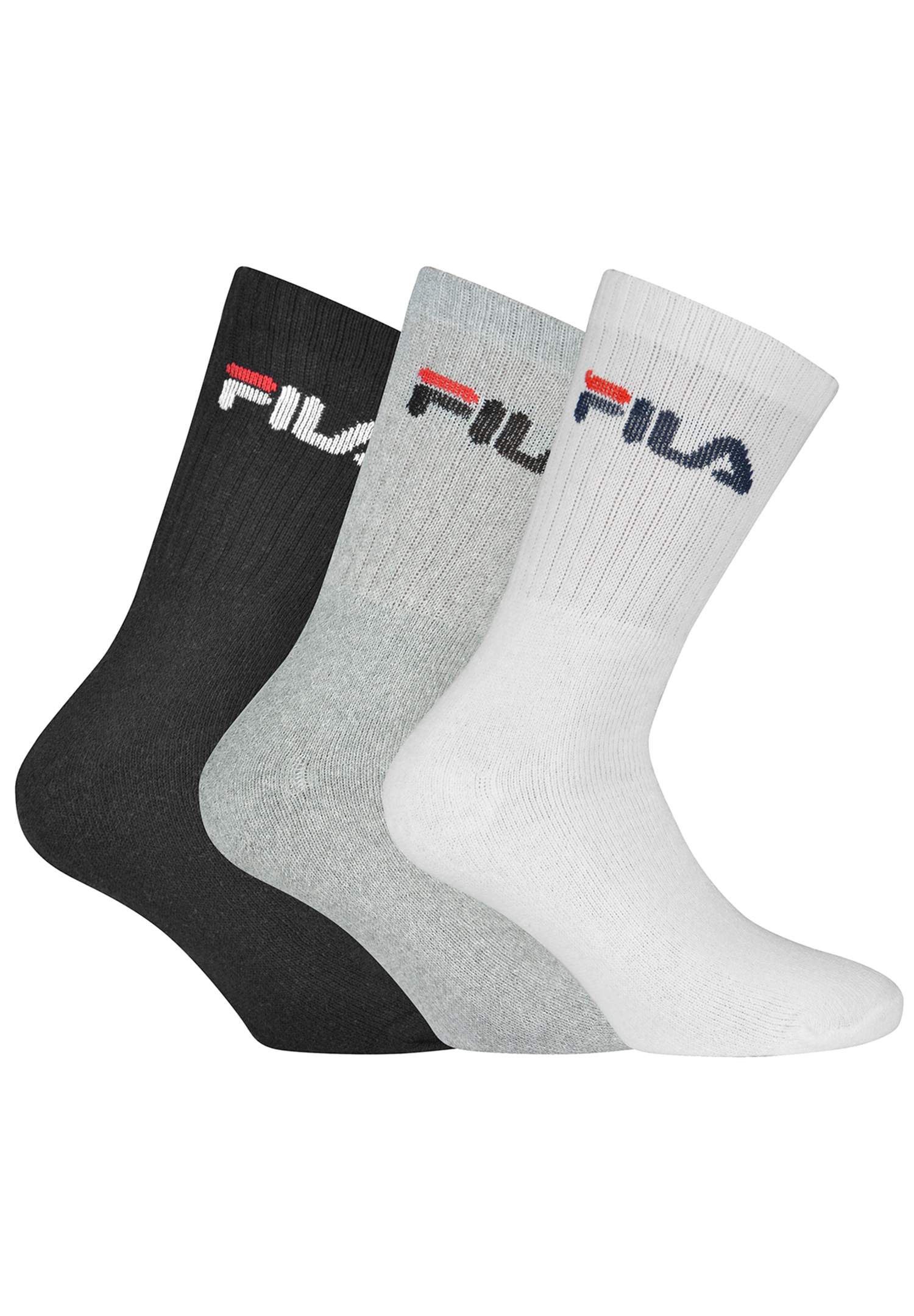 3 Paar Fila Herren Sportsocken Tennissocken Socken F9505 von Fila