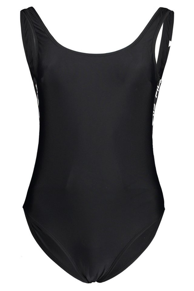 Fila Badeanzug Damen Einteiler Schwarz: Stilvoller Badeanzug mit Kontrastdetails Fila Badeanzug Damen Einteiler Schwarz: Stilvoller Badeanzug mit Kontrastdetails von Fila