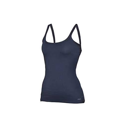Fila Damen FU6060 Tank Top, blau, S Fila Damen FU6060 Tank Top, blau, S von FILA