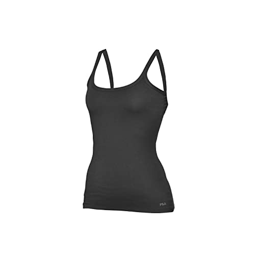 Fila Damen Tank Top FU6060 Woman Tank TOP 200 M, 200 Black, M, FU6060 von FILA