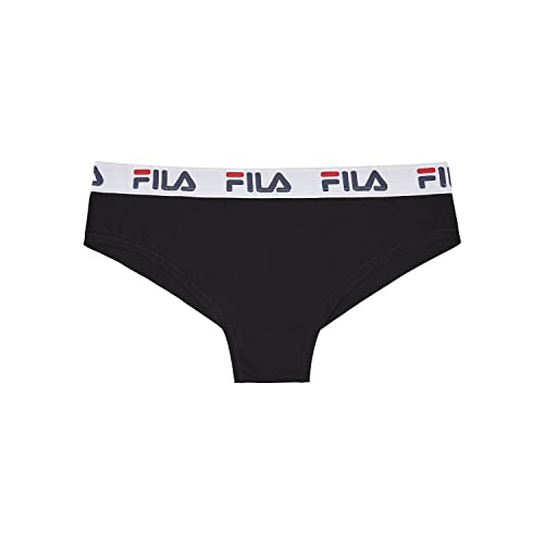 Fila Damen FU6067 Brasilianer Slip, schwarz, L Fila Damen FU6067 Brasilianer Slip, schwarz, L von FILA