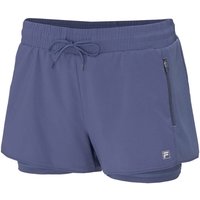Fila Elea Ballshort Damen in blau, Größe: L Fila Elea Ballshort Damen in blau, Größe: L von Fila