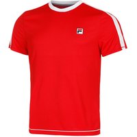 Fila Elias T-Shirt Herren in rot, Größe: M von Fila