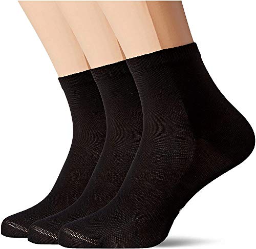 Fila F1609, Socken Uni, schwarz, 43/46 von FILA