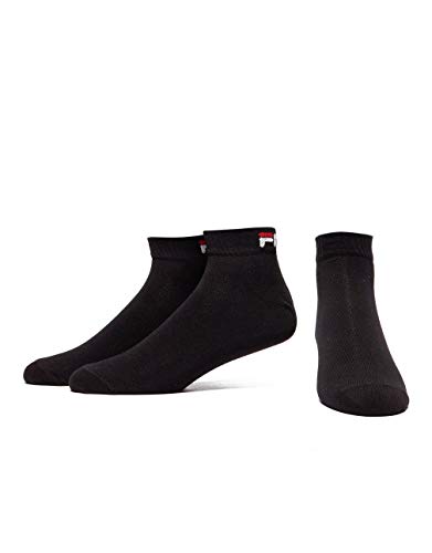 FILA Unisex F9300 Socken Unisex Socken (3-er pack), schwarz, 39/42 von FILA