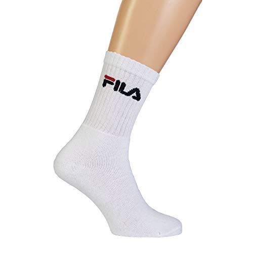 FILA Herren F9505 Uni Socken, Weiß, 39-42 EU FILA Herren F9505 Uni Socken, Weiß, 39-42 EU von FILA