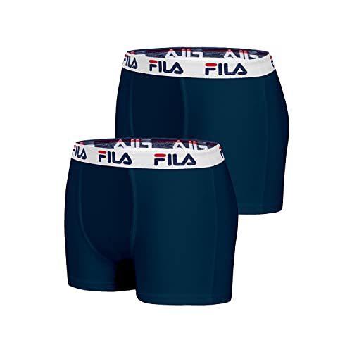 Fila Herren Boxers 2-stück FU5016/2 Man Boxer 321 XXL, 321 Navy, XXL, FU5016/2 von FILA