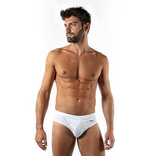 Fila FU5038, Herren-Slip, Weiß, XXL Fila FU5038, Herren-Slip, Weiß, XXL von FILA
