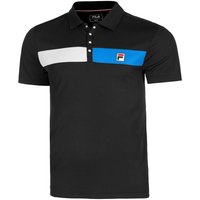 Fila Jayden Polo Herren in schwarz Fila Jayden Polo Herren in schwarz von Fila