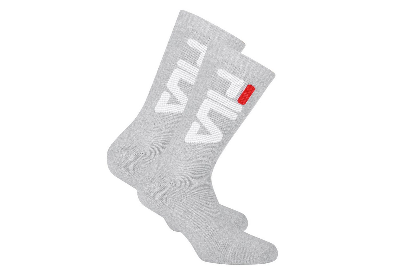 Fila Kurzsocken Unisex Socken 2 Paar - Tennissocken, Crew Socks von Fila