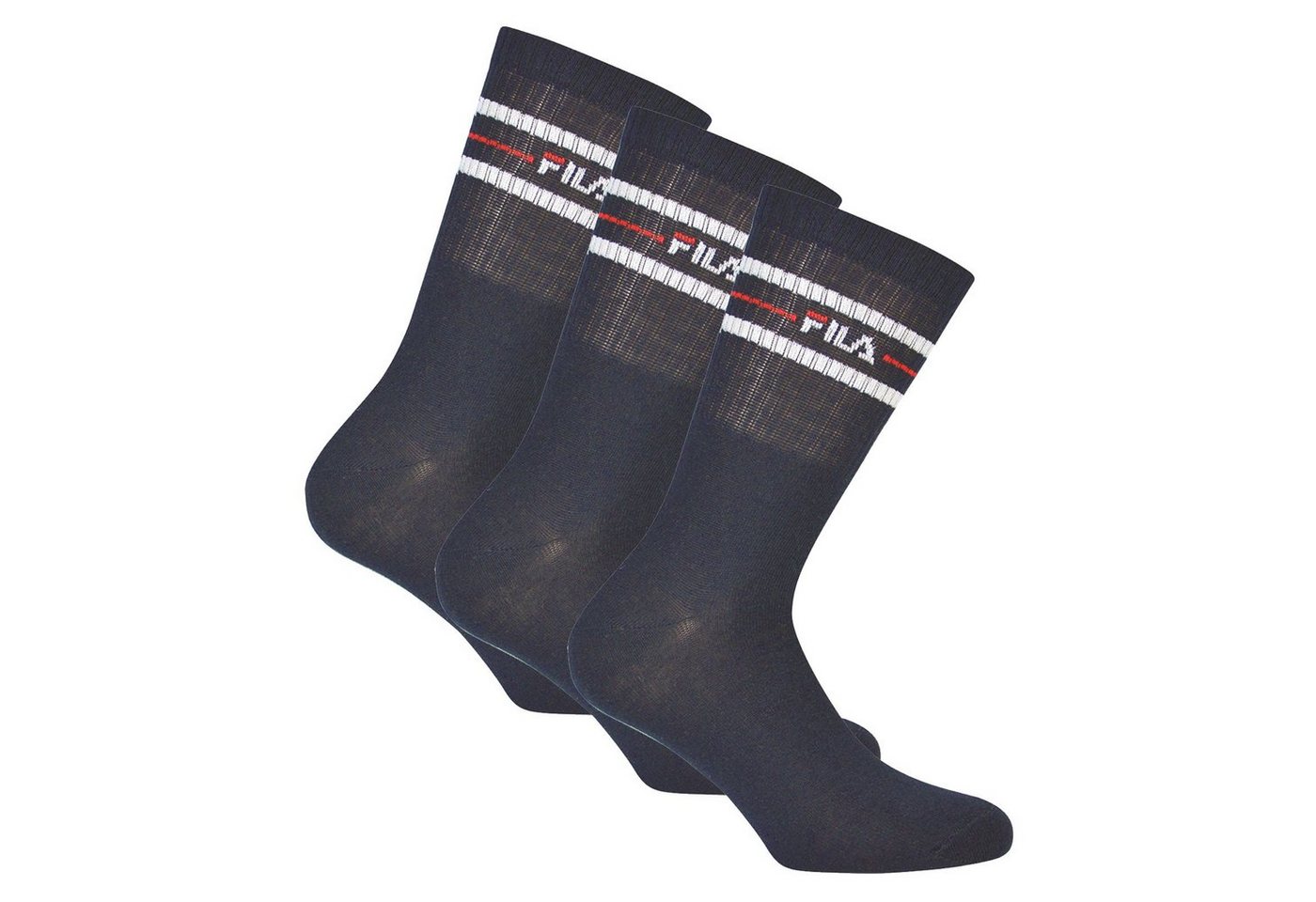 Fila Kurzsocken Unisex Socken 3 Paar - Street, Sport, Lifestyle von Fila