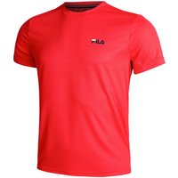 Fila Logo Small T-Shirt Herren in rot, Größe: XL Fila Logo Small T-Shirt Herren in rot, Größe: XL von Fila