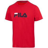 Fila Logo T-Shirt Herren in rot von Fila