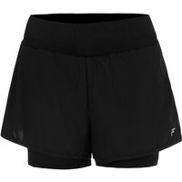 Fila Luna Shorts Damen in schwarz, Größe: XL Fila Luna Shorts Damen in schwarz, Größe: XL von Fila