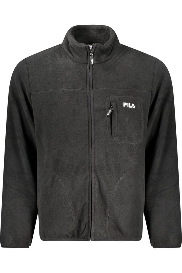 Fila Outdoorjacke Herren Sportjacke Schwarz: Fleece, Taschen & Stickerei-Detail Fila Outdoorjacke Herren Sportjacke Schwarz: Fleece, Taschen & Stickerei-Detail von Fila