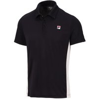 Fila Piero Polo Herren in schwarz Fila Piero Polo Herren in schwarz von Fila