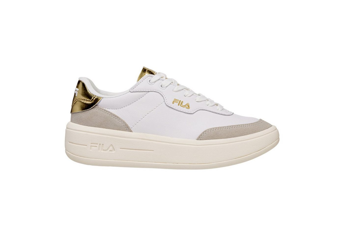 Fila Premium F Wmn Sneaker mit goldenen Details an Ferse und Zunge Fila Premium F Wmn Sneaker mit goldenen Details an Ferse und Zunge von Fila