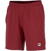 Fila Santana Shorts Herren in dunkelrot, Größe: L von Fila