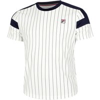 Fila Stripes Jascha T-Shirt Herren in creme von Fila