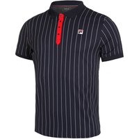 Fila Stripes Polo Herren in dunkelblau, Größe: L von Fila