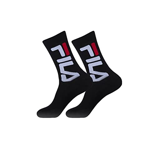 Fila F9598, Socken Uni, schwarz, 35/38 von FILA