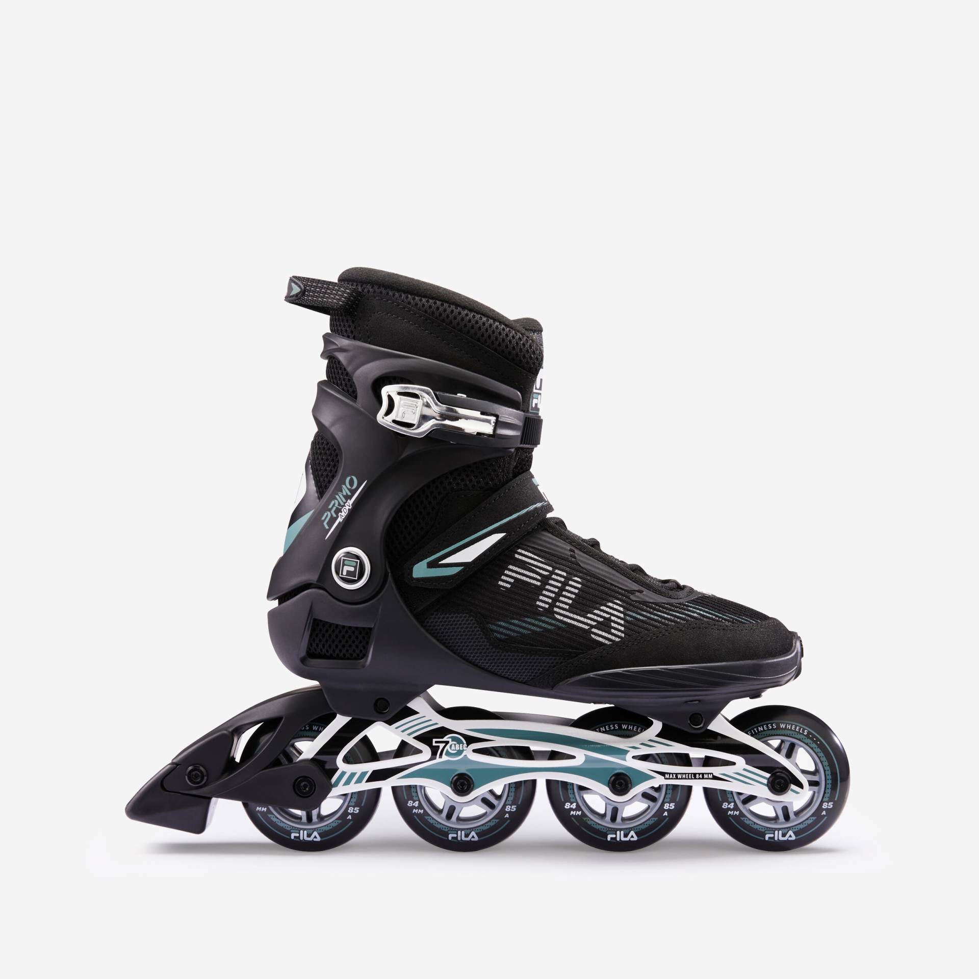 Inline Skates Inliner 84 mm Fitness - Filo Primo Air Zone schwarz/grün von Fila