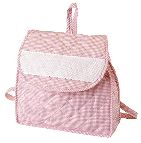 Filet - Kindergartenrucksack | Garngefärbte Baumwolle | Anpassbarer Aida Canvas-Einsatz | Rosa | Maße: 27 x 28 x 5 cm Filet - Kindergartenrucksack | Garngefärbte Baumwolle | Anpassbarer Aida Canvas-Einsatz | Rosa | Maße: 27 x 28 x 5 cm von Filet