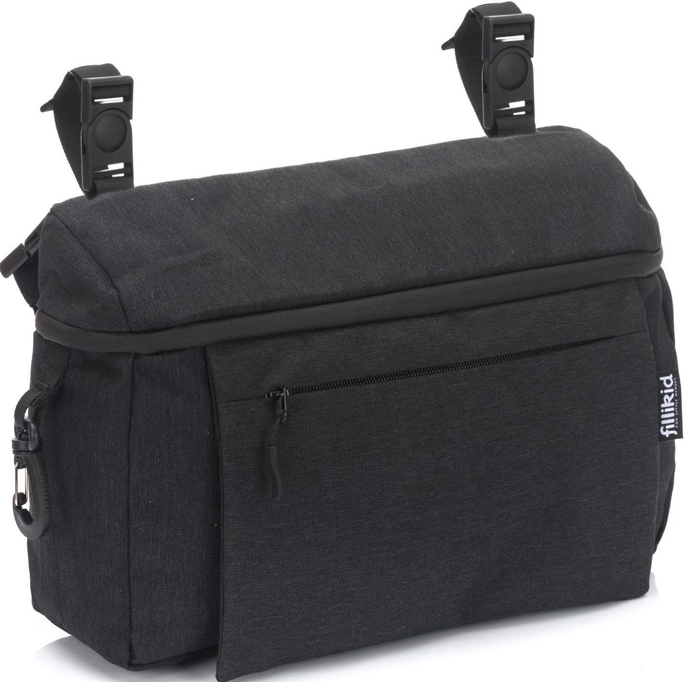 Fillikid Kinderwagen-Tasche Buggy Organizer Sport, schwarz, mit Wickelunterlage Fillikid Kinderwagen-Tasche Buggy Organizer Sport, schwarz, mit Wickelunterlage von Fillikid