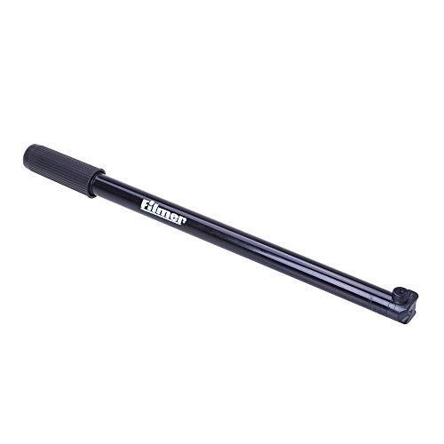 Fahrrad Pumpe, Fahrrad-Luftpumpe für alle Ventile, Luftpumpe schwarz 41cm, F-45127 von FILMER