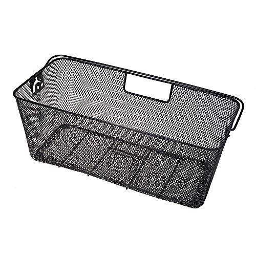 Filmer Fahrradkorb Korb für Schultasche, schwarz, 50 x 25 x 19 cm, 46337 von FILMER