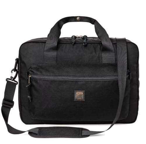 Filson Surveyor Pullman Pack, Schwarz, Large, Tagestasche von Filson