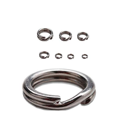 15 Stück Edelstahl Sprengring Split Rings Splitringe Ø 8mm/20kg 15 Stück Edelstahl Sprengring Split Rings Splitringe Ø 8mm/20kg von Filstar
