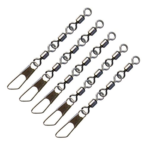 Filstar 5 Stück Team F3027 dreifach antidrall Wirbel mit Karabiner Gr.7/7,0kg Filstar 5 Stück Team F3027 dreifach antidrall Wirbel mit Karabiner Gr.7/7,0kg von Filstar