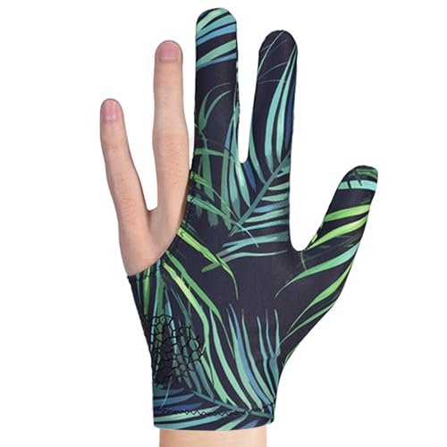 Filvczt Pool Cue Gloves, Billiards Cue Sport Gloves, Breathable Pool Cue Gloves, Shooter Cue Sports Gloves, Spandex Pool Glove, Easy to Use, Portable for Indoor Billiard Accessories von Filvczt