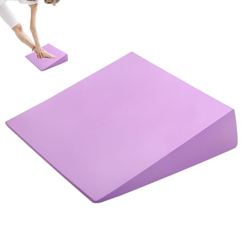 Foam Wedge Blocks, Calf Stretcher Slant Board, Squat Wedges Foot Wedge, Foam Wedge Stretching Blocks, Long Squat Wedge Block, Easy To Use, Portable for Balance, Strength, Stretch von Filvczt