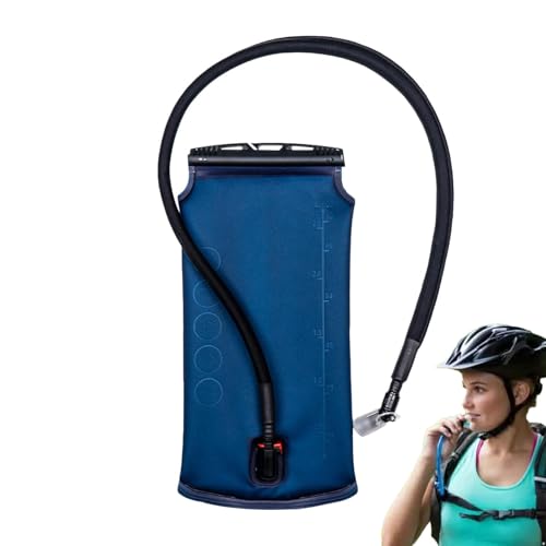 Insulated Water Bladder, Insulated Foldable Water Storage Bag, 2.5L Lightweight Water Bladder, Water Storage Pouch, Water Hydration Bladder, Easy to Use, Portable for Riding, Camping von Filvczt