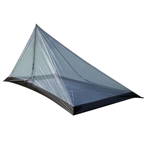 Outdoor Mesh Zelt, 2 Personen Outdoor Leichtes Mesh Netz, Feinste Löcher Camping Mesh Netz, Camping Net Shelter, Feinste Löcher Camping Netz, Einfach zu bedienen, Tragbar für Terrasse, Reisen, Alle von Filvczt