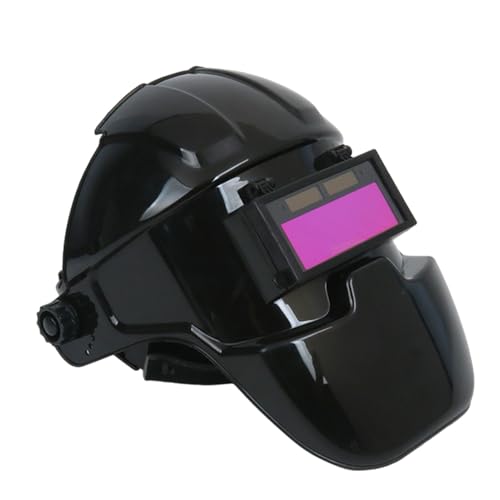 Portable Welding Helmetmet, Weld Hood Helmetmet, Top Welding Helmetmet, Auto Darkening Welding Helmetmet, Auto Darkening Welding Helmetmet, Easy to Use, Portable for Weld Grinding Welder von Filvczt