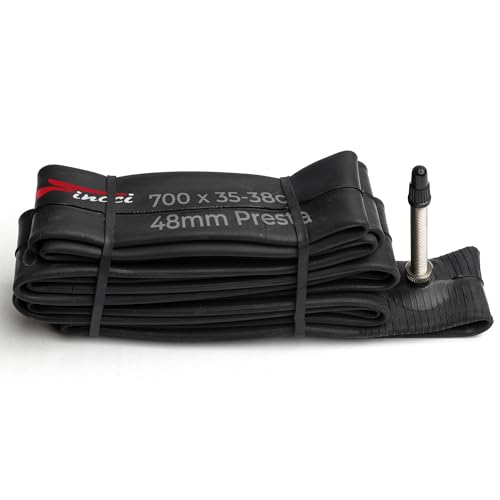 Fincci 700 x 32c 35c 38c 48mm Sclaverandventil Schläuche Fahrradschlauch für Cycle Rennrad Tourenrad Race Hybrid Fahrrad Fincci 700 x 32c 35c 38c 48mm Sclaverandventil Schläuche Fahrradschlauch für Cycle Rennrad Tourenrad Race Hybrid Fahrrad von Fincci
