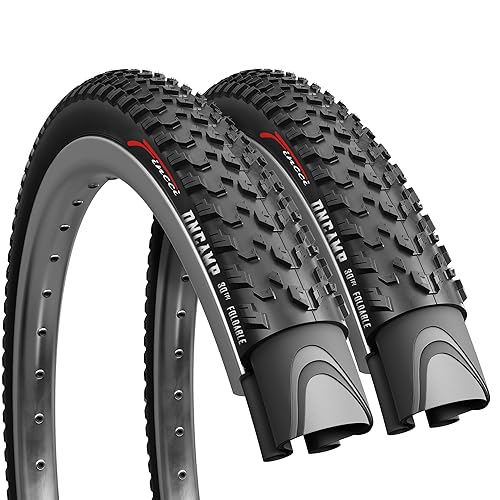 Fincci MTB Reifen 27,5 - Paar Fahrrad Reifen 27.5 x 2.10 Zoll 54-584, Fahrrad Mantel Oncamp für Rennrad, Mountainbike,E Bike, Hybrid Schmutz Offroad Bicycle - 2er Pack FaltReifen 27.5 Zoll Fincci MTB Reifen 27,5 - Paar Fahrrad Reifen 27.5 x 2.10 Zoll 54-584, Fahrrad Mantel Oncamp für Rennrad, Mountainbike,E Bike, Hybrid Schmutz Offroad Bicycle - 2er Pack FaltReifen 27.5 Zoll von Fincci
