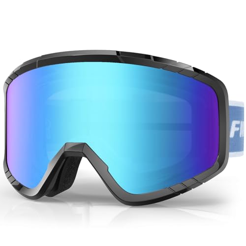 Findway Skibrille, Snowboard Brille für Brillenträger Herren Damen Erwachsene Jugendliche, OTG, UV-Schutz Kompatibler Helm, Anti Fog Erwachsene Ski Goggles für Skifahren/Skaten/Schneemobil Findway Skibrille, Snowboard Brille für Brillenträger Herren Damen Erwachsene Jugendliche, OTG, UV-Schutz Kompatibler Helm, Anti Fog Erwachsene Ski Goggles für Skifahren/Skaten/Schneemobil von Findway