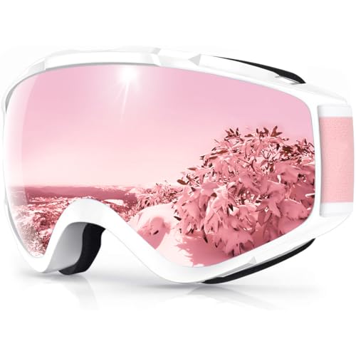 Findway Skibrille, Snowboard Brille für Brillenträger Herren Damen Erwachsene Jugendliche OTG UV-Schutz Kompatibler Helm Anti Fog Skibrillen Sphärisch Verspiegelt Findway Skibrille, Snowboard Brille für Brillenträger Herren Damen Erwachsene Jugendliche OTG UV-Schutz Kompatibler Helm Anti Fog Skibrillen Sphärisch Verspiegelt von Findway